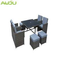 Audu Cheap Garden Online Shops Birmingham Cube Set for 10 Person