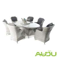 2019 Audu all weather roots rattan outdoor furniture